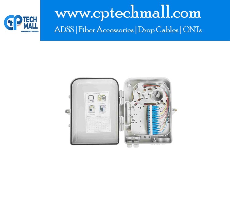 Fiber Access Terminal (FAT)24C Indoor LC( loaded with LC duplex adapters and pigtails)