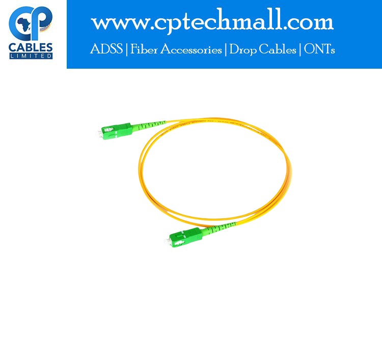 Patch cord 1 meter SC/APC - SC/APC