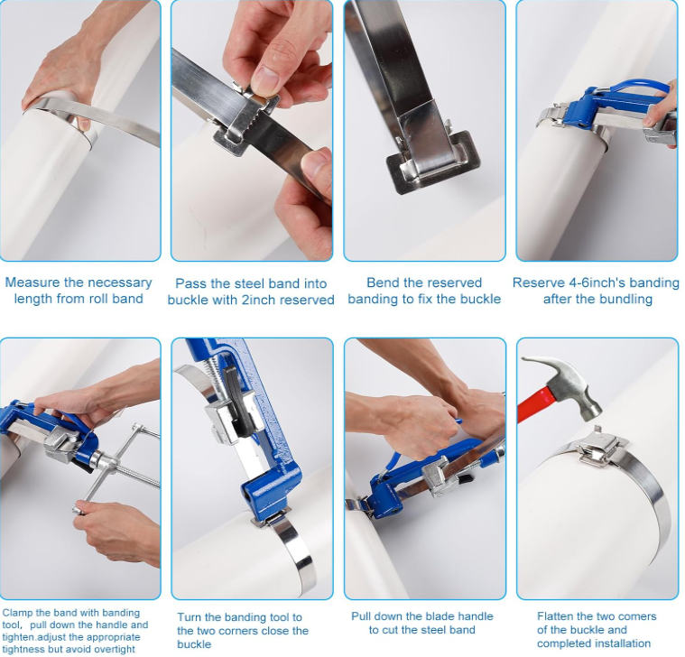 How to use Stainless Steel Strap